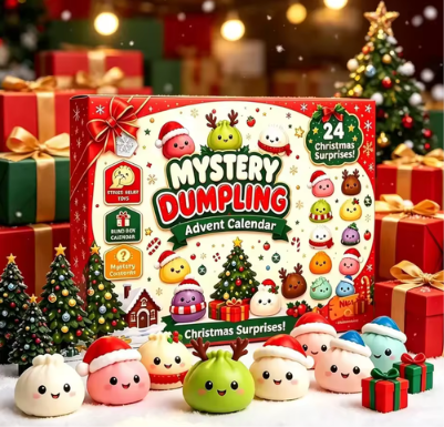 Calendrier de l’Avent Dumplings Squishy