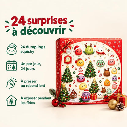 Calendrier de l’Avent Dumplings Squishy