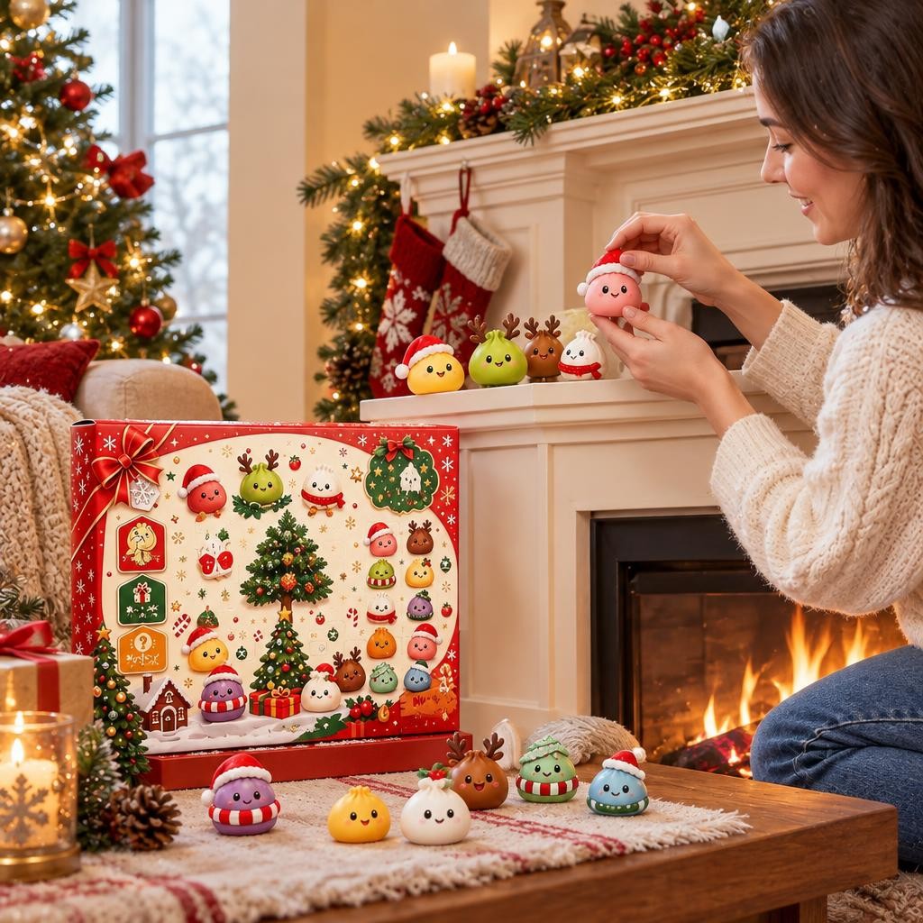 Calendrier de l’Avent Dumplings Squishy
