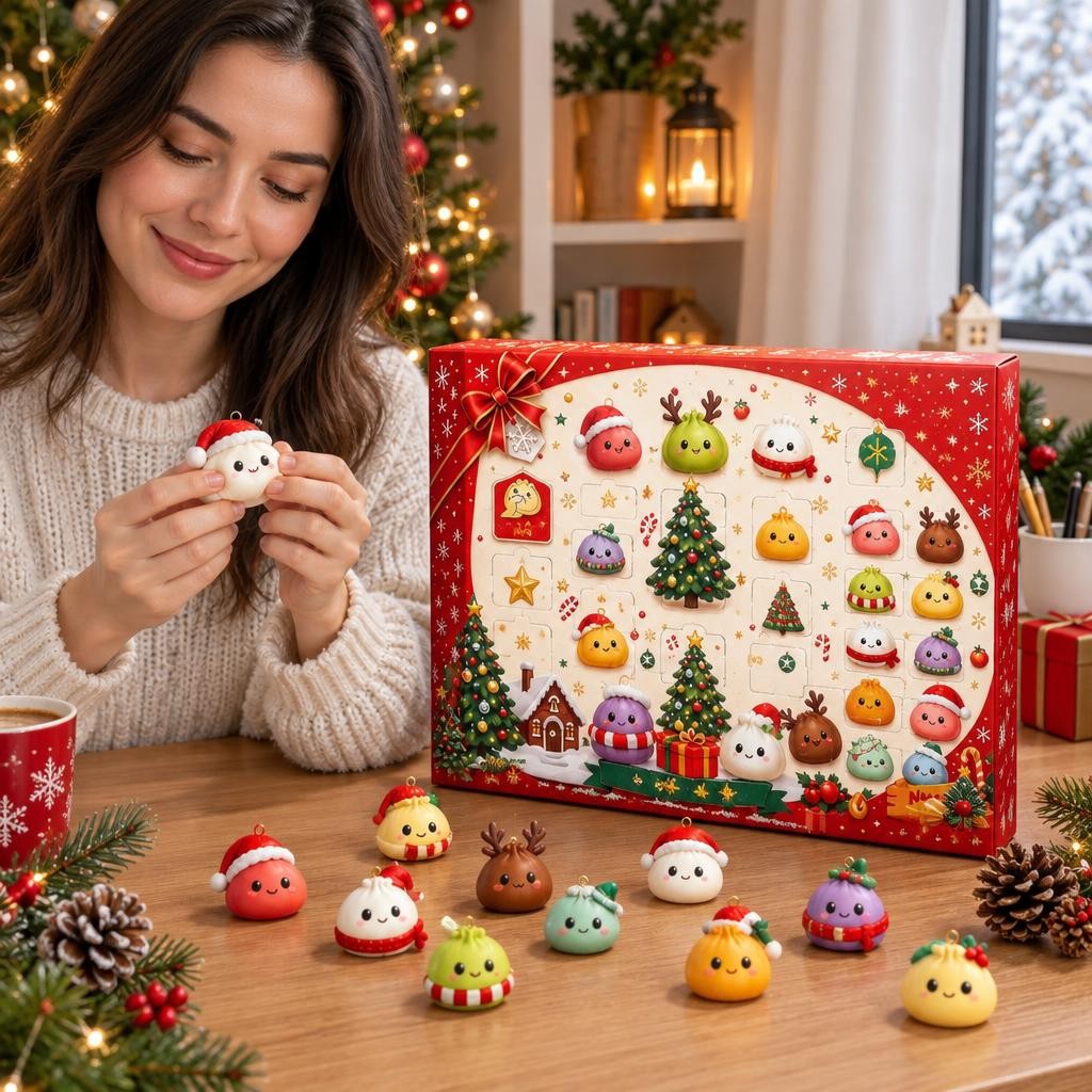 Calendrier de l’Avent Dumplings Squishy
